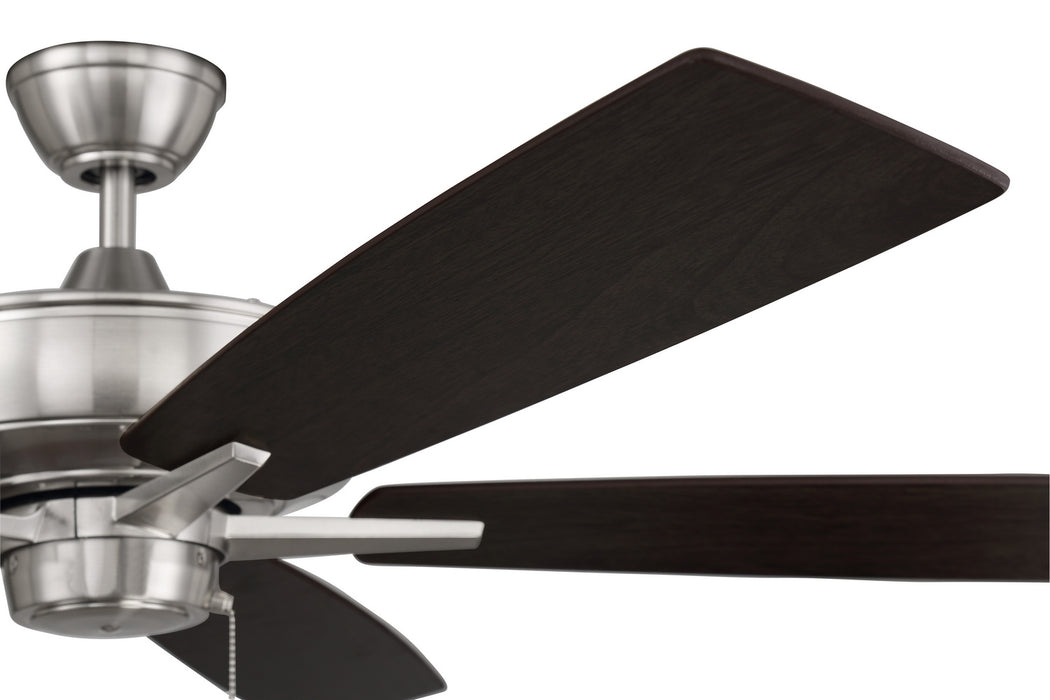 Craftmade S60BNK5-60DWGWN 60"Ceiling Fan, Brushed Polished Nickel
