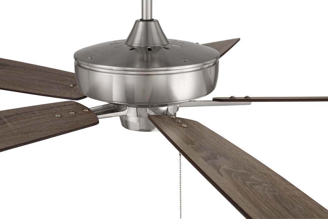 Craftmade S60BNK5-60DWGWN 60"Ceiling Fan, Brushed Polished Nickel