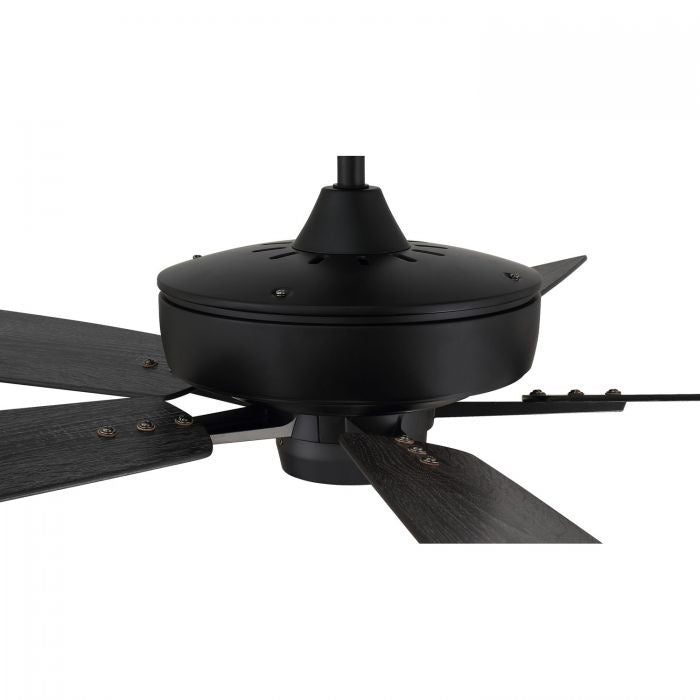 Craftmade S60FB5-60FBGW 60"Ceiling Fan, Flat Black