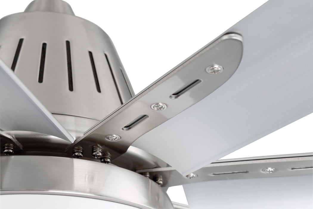 Craftmade WTP72BNK8 72"Ceiling Fan, Brushed Polished Nickel