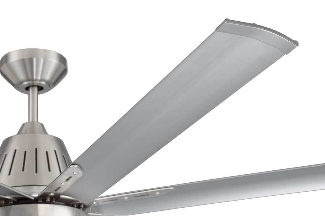 Craftmade WTP72BNK8 72"Ceiling Fan, Brushed Polished Nickel