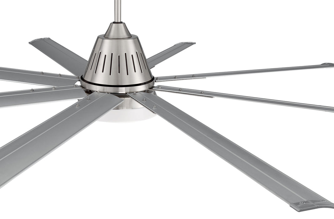 Craftmade WTP72BNK8 72"Ceiling Fan, Brushed Polished Nickel
