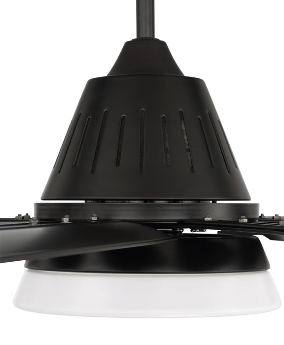 Craftmade WTP72FB8 72"Ceiling Fan, Flat Black