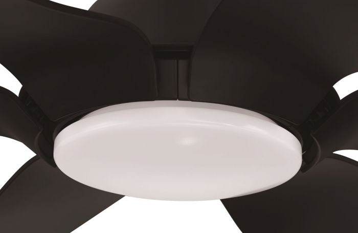 Craftmade ZOM66FB6 66"Ceiling Fan, Flat Black
