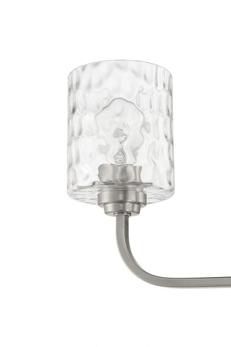 Craftmade 54223-BNK Three Light Chandelier, Brushed Polished Nickel