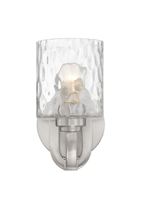 Craftmade 54261-BNK One Light Wall Sconce, Brushed Polished Nickel