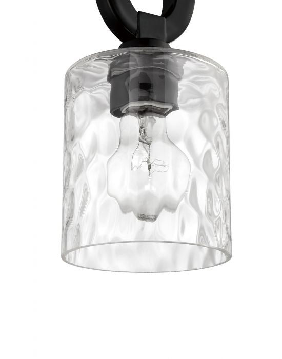 Craftmade 54291-FB One Light Mini Pendant, Flat Black
