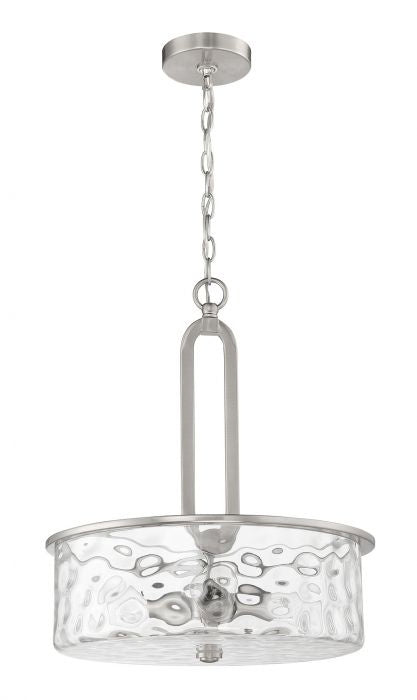 Craftmade 54293-BNK Three Light Pendant, Brushed Polished Nickel