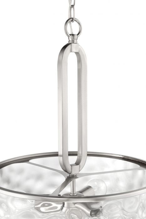 Craftmade 54293-BNK Three Light Pendant, Brushed Polished Nickel