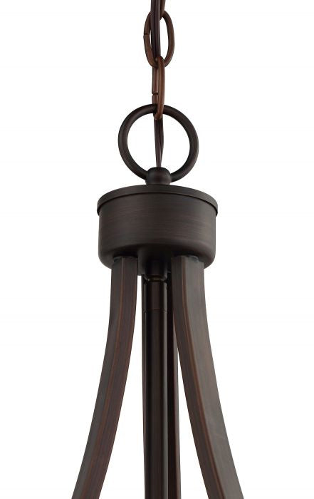 Craftmade 54596-ABZ Six Light Pendant, Aged Bronze Brushed
