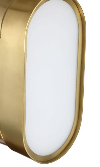 Craftmade 54960-SB-LED LED Wall Sconce, Satin Brass