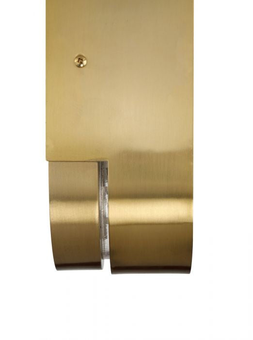Craftmade 54960-SB-LED LED Wall Sconce, Satin Brass