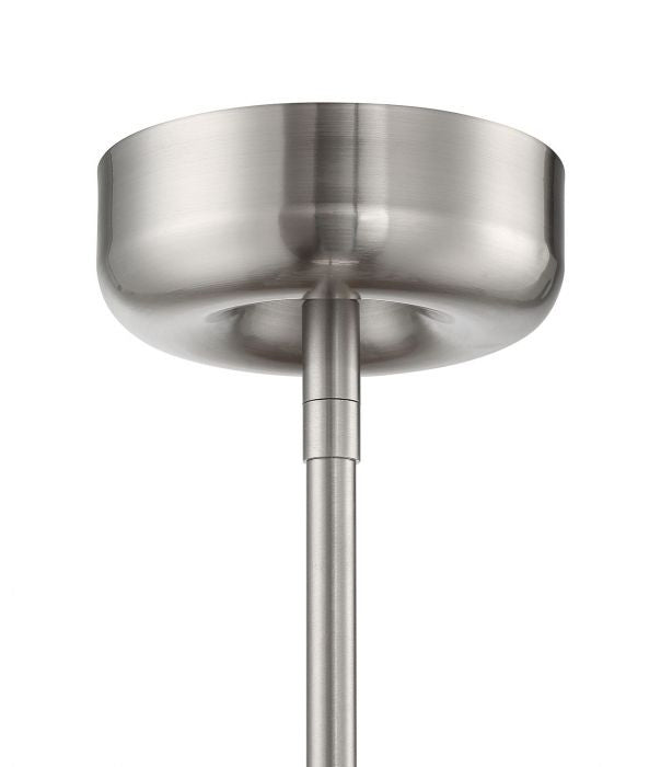 Craftmade 54991-BNK One Light Pendant, Brushed Polished Nickel