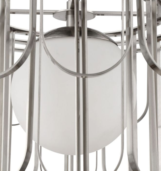 Craftmade 54991-BNK One Light Pendant, Brushed Polished Nickel