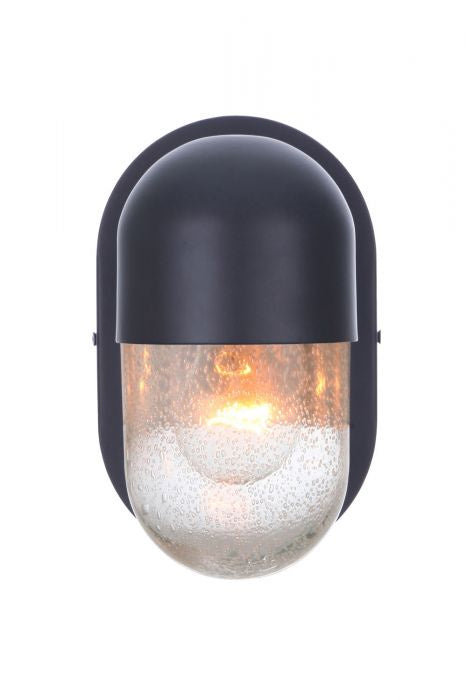 Craftmade 55001-FB One Light Wall Sconce, Flat Black