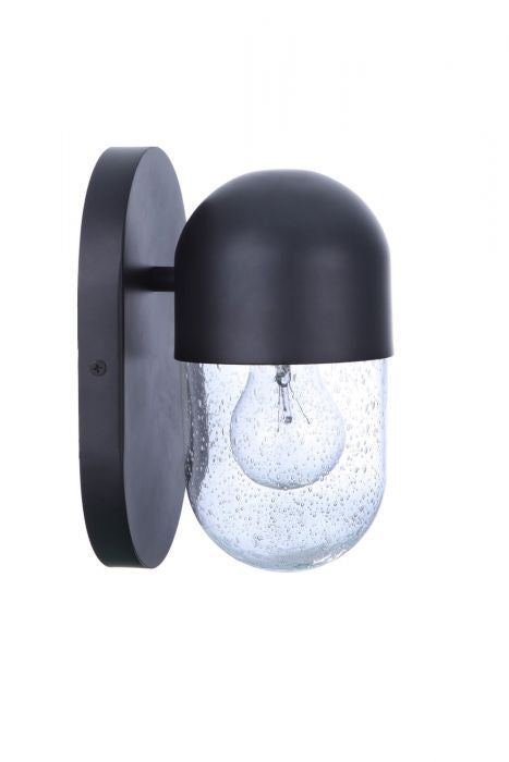 Craftmade 55001-FB One Light Wall Sconce, Flat Black