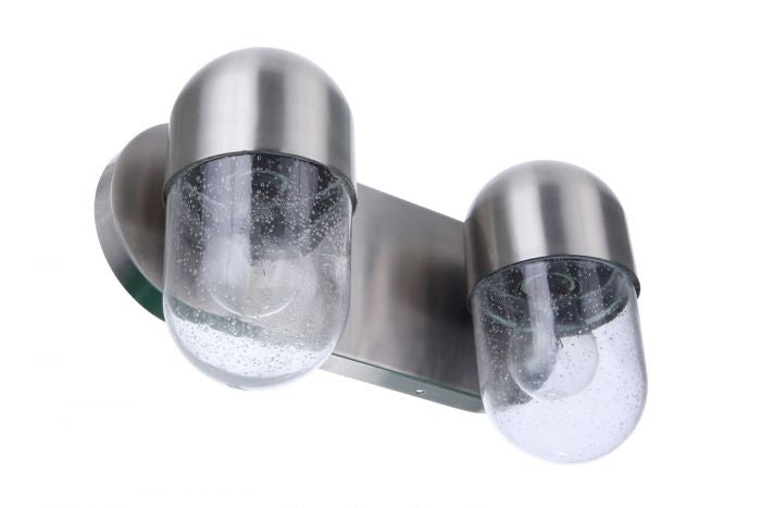 Craftmade 55002-BNK Two Light Vanity, Brushed Polished Nickel