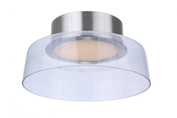 Craftmade 55180-BNK-LED LED Flushmount, Brushed Polished Nickel