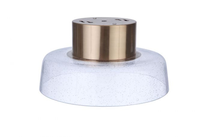 Craftmade 55181-SB-LED LED Flushmount, Satin Brass