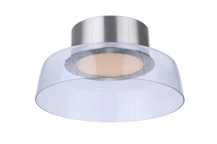 Craftmade 55182-BNK-LED LED Flushmount, Brushed Polished Nickel