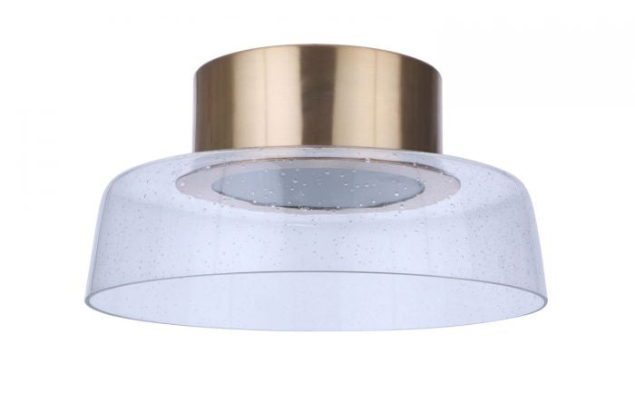 Craftmade 55182-SB-LED LED Flushmount, Satin Brass