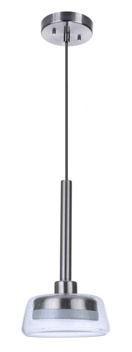 Craftmade 55190-BNK-LED LED Pendant, Brushed Polished Nickel