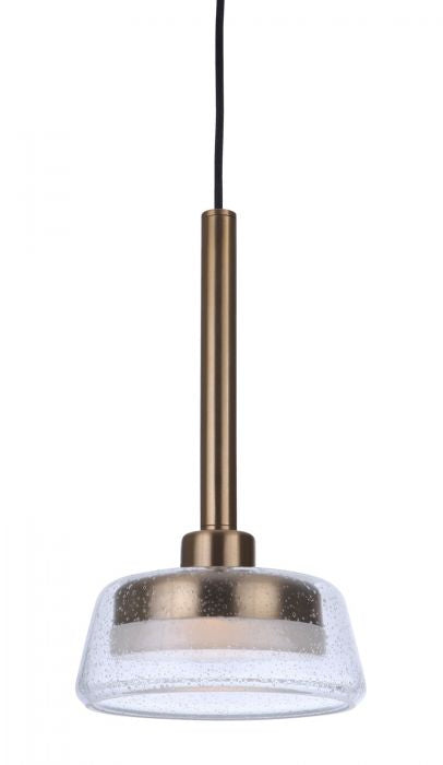 Craftmade 55190-SB-LED LED Pendant, Satin Brass
