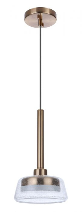 Craftmade 55190-SB-LED LED Pendant, Satin Brass