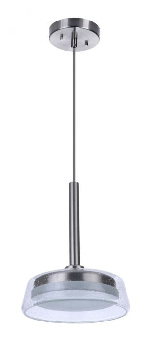 Craftmade 55191-BNK-LED LED Pendant, Brushed Polished Nickel