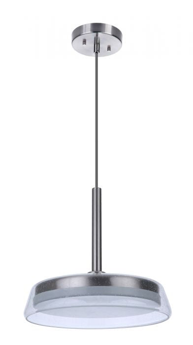 Craftmade 55192-BNK-LED LED Pendant, Brushed Polished Nickel