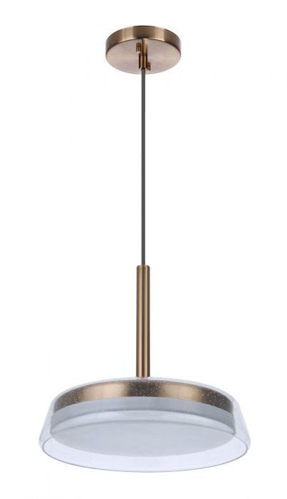 Craftmade 55192-SB-LED LED Pendant, Satin Brass