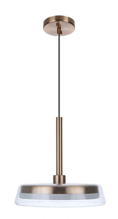 Craftmade 55192-SB-LED LED Pendant, Satin Brass