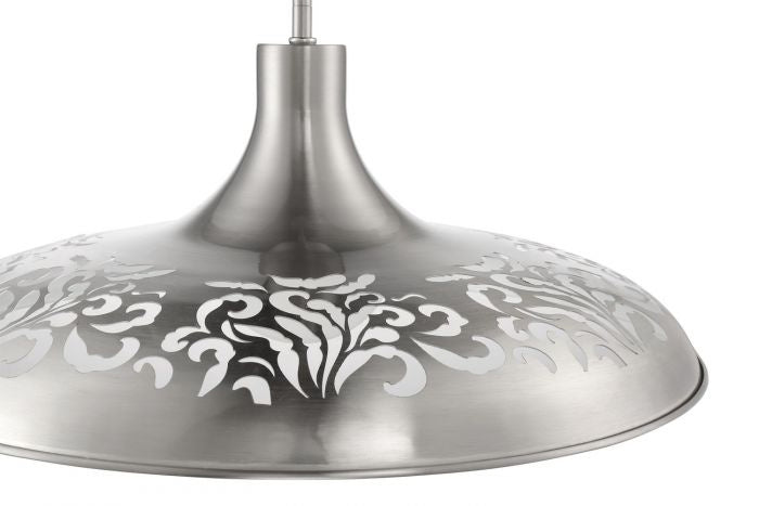Craftmade P965BNK1 One Light Pendant, Brushed Polished Nickel