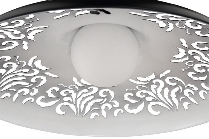 Craftmade P965FB1 One Light Pendant, Flat Black