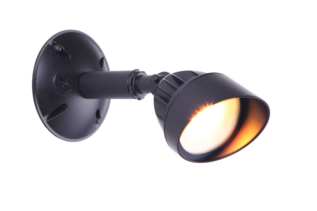 Craftmade Z421-MN-LED LED Outdoor Flood, Midnight