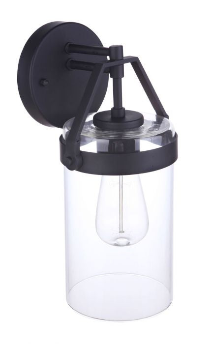 Craftmade ZA3314-MN One Light Outdoor Wall Mount, Midnight