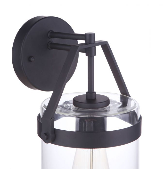 Craftmade ZA3324-MN One Light Outdoor Wall Mount, Midnight