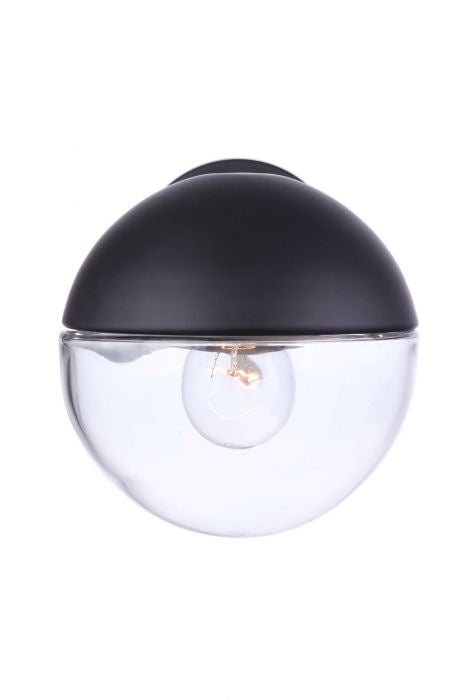 Craftmade ZA3414-MN One Light Outdoor Wall Mount, Midnight
