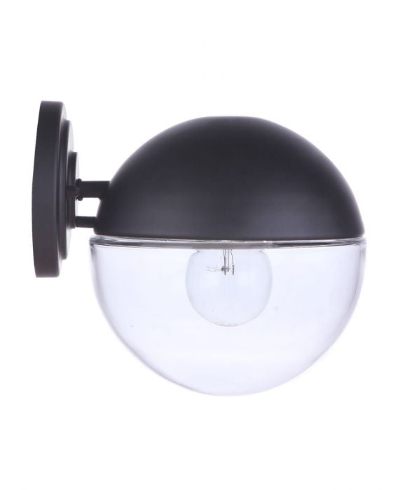 Craftmade ZA3414-MN One Light Outdoor Wall Mount, Midnight
