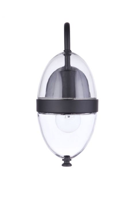 Craftmade ZA3504-MN One Light Outdoor Wall Mount, Midnight