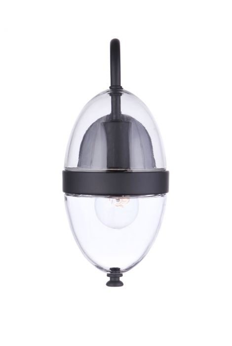 Craftmade ZA3504-MN One Light Outdoor Wall Mount, Midnight