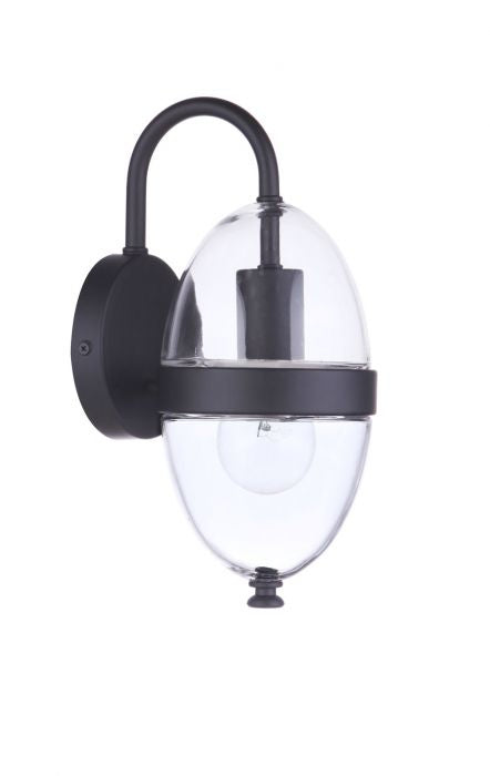 Craftmade ZA3504-MN One Light Outdoor Wall Mount, Midnight