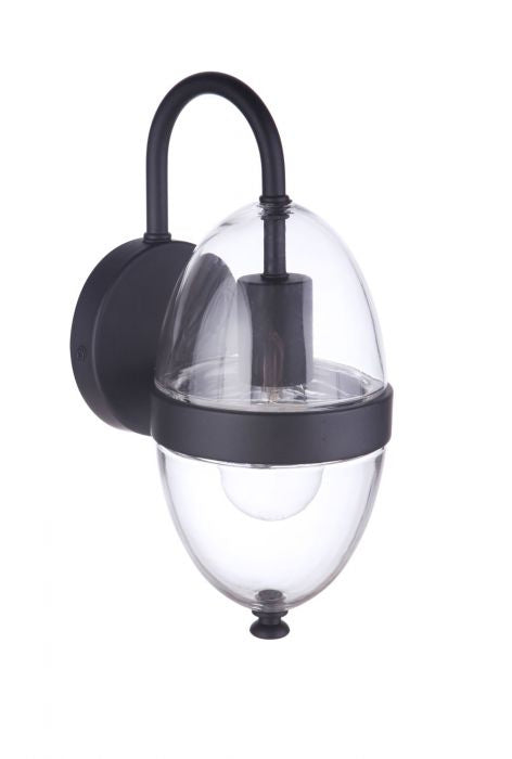 Craftmade ZA3504-MN One Light Outdoor Wall Mount, Midnight