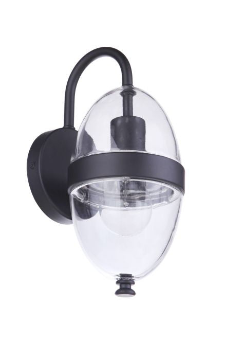 Craftmade ZA3504-MN One Light Outdoor Wall Mount, Midnight
