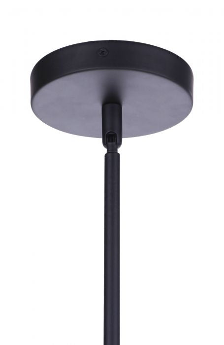 Craftmade ZA3511-MN One Light Outdoor Pendant, Midnight