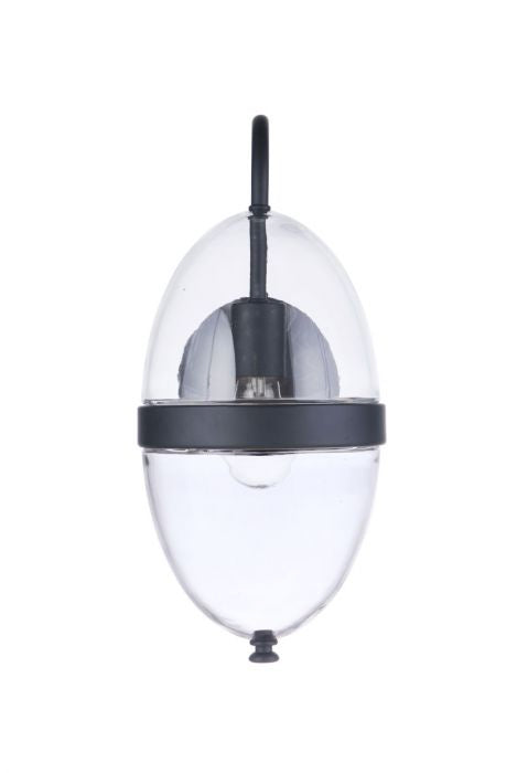 Craftmade ZA3514-MN One Light Outdoor Wall Mount, Midnight