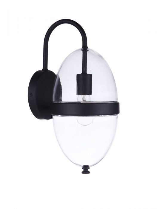 Craftmade ZA3514-MN One Light Outdoor Wall Mount, Midnight