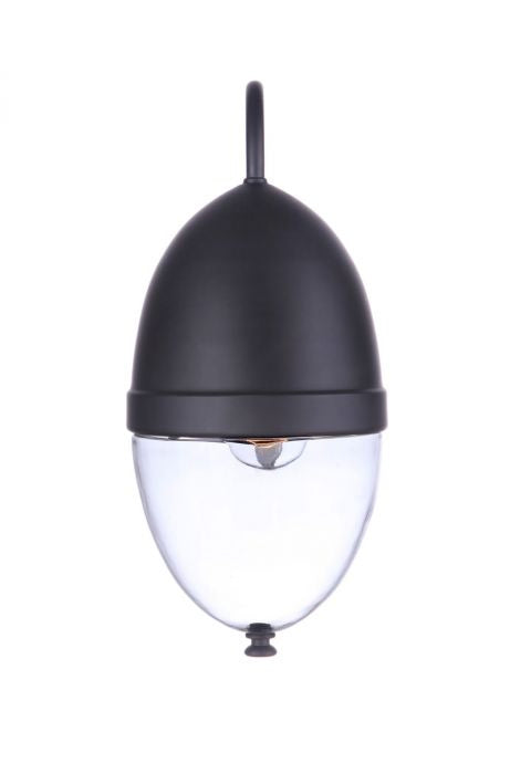 Craftmade ZA3524-MN One Light Outdoor Wall Mount, Midnight