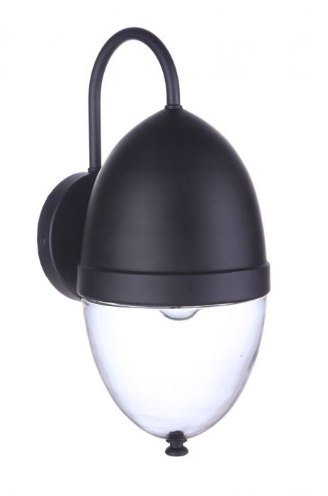 Craftmade ZA3524-MN One Light Outdoor Wall Mount, Midnight