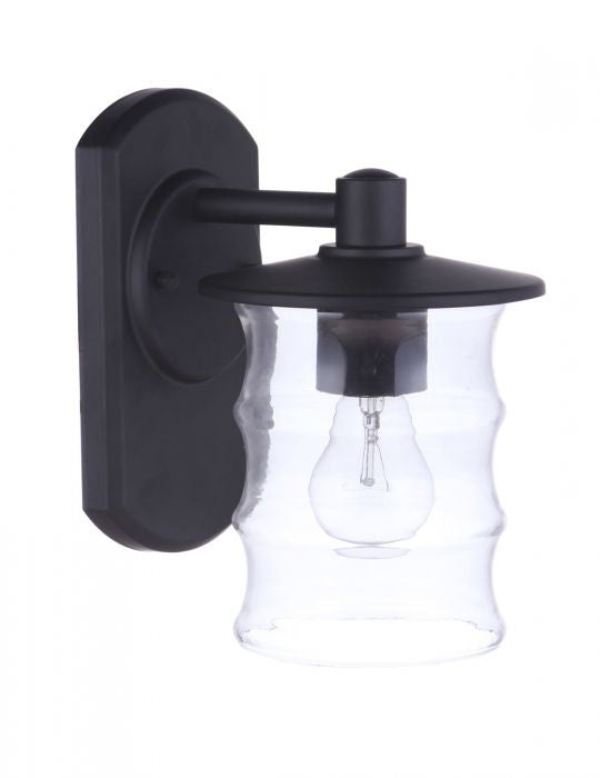 Craftmade ZA3604-MN One Light Outdoor Wall Mount, Midnight